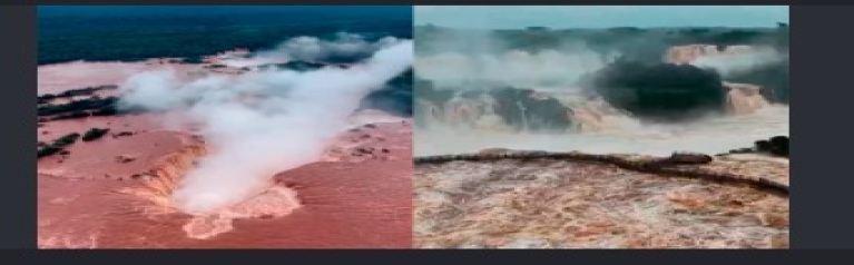 Cerraron los circuitos de las Cataratas del Iguazú por la crecida del río