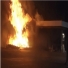 Santo Tomé: se incendió una estación de servicio sobre la Ruta 14