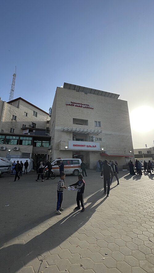 Conflicto en Medio Oriente - Hospital en Gaza